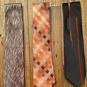 Bundle of Three Men’s Ties